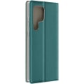 Miniatyrbillede 1 af 6: Etui til Samsung Galaxy S24 Ultra - AVIZAR - Pungholderfunktion - Grøn - Flap - Halvstiv skal Grön