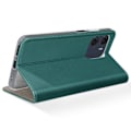 Miniatyrbillede 3 af 5: Etui til Motorola Moto E15 / G05 Klaps Wallet Magnetisk Støtte Grøn Grön