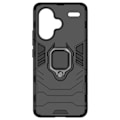 Miniatyrbild 1 av 5: Smartphone-fodral - AVIZAR - Ring Collection - Svart - Rotationsring 360° - Högre kanter Svart