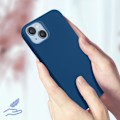 Pikkukuva 4 / 5: AVIZAR suojakuori iPhone 14:lle - Puolijäykkä Soft-touch Fine - Sininen Blå