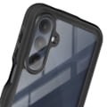 Miniatyrbillede 4 af 6: Vandtæt cover til Samsung A16 Silikonebeskyttelse Stødafvisende Shellbox Sort Svart