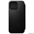 Miniatyrbillede 4 af 4: Nomad Folio Modern Læder Flip Cover til iPhone 15 Pro Max Sort