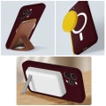 Pikkukuva 4 / 4: iPhone 12 Pro MagSafe -kotelo, Burgundy Magsafe -kotelo