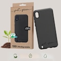 Miniatyrbillede 3 af 5: Etui til Samsung Galaxy A10 - JUST GREEN - Genanvendeligt - Sort Svart