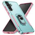 Pikkukuva 2 / 5: Iskunkestävä kuori Samsung A36 Magneetti- ja tukikahva Sininen / Vaaleanpunainen Blå/rosa