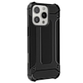 Miniatyrbillede 2 af 5: Cover til iPhone 16 Pro Max Hybrid Forstærkede Hjørner Anti-fald 1,8m Sort Svart