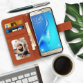 Miniatyrbillede 3 af 4: Housse Etui Folio - Samsung - Galaxy J5 2016 - Brun - Øko-læder - Støttefunktion kastanj