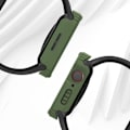 Miniatyrbillede 3 af 4: Fuld hærdet glasbeskyttelse til Apple Watch Series 6/5/4/SE 44 mm - AVIZAR - Khaki - Polycarbonat - Grøn Grön