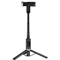 Miniatyrbillede 1 af 5: Selfie Stick med integreret Bluetooth-fjernbetjening Sort XO Sort
