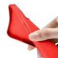 Miniatyrbillede 3 af 6: Taske til Xiaomi Redmi 13C Soft Touch Matte Ultra Flexible Red Röd