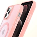 Pikkukuva 4 / 6: MagSafe-kuoret iPhone 12 Pro:lle ja 12, Mattapintainen Rose-kontuuri Rosa