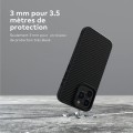 Pikkukuva 4 / 4: Kotelo - RhinoShield - SolidSuit - iPhone 14 - Iskunvaimennus jopa 3,5 metriin - Musta - Ostetaan Svart
