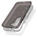 Pikkukuva 3 / 4: Glitter kotelo Samsung Galaxy S23 Plus puolijäykkään Spark Case mustalle