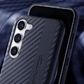 Pikkukuva 4 / 5: Suojakuori Samsung Galaxy S23 Plus Bi-material Carbon Effect AMG Blackille