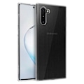 Pikkukuva 1 / 3: Kotelo - AVIZAR - Galaxy Note 10 - Joustava geelisilikoni - Ultra Thin - Läpinäkyvä valkoinen Klar vit