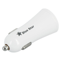 Miniatyrbild 4 av 4: Billaddare - Vit - Snabbladdning - USB 2A - LED-indikator - 40g Vit