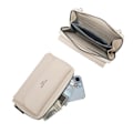 Miniatyrbillede 2 af 5: Gallantry Læder Wallet Skuldertaske - Beige - Blød - Punglås Beige