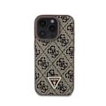 Pikkukuva 1 / 6: Guess Musta Metallinen Kolmion Strassilla Suoja Apple iPhone 16 Pro Edition 4G Svart