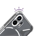 Pikkukuva 3 / 5: Case for Nothing Phone 2 - AVIZAR - Classic Bump - Pehmeä - Läpinäkyvä - Iskunkestävä Vit