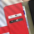 Pikkukuva 4 / 5: Kotelo Samsung A05s:lle - AVIZAR - Essential - Punainen - Flip Wallet -videotuki Röd