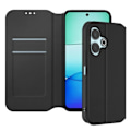 Miniatyrbillede 1 af 5: Etui til Xiaomi Redmi 13 - AVIZAR - Kortholder og videounderstøttelse Sort - Halvstivt - Blandet - Glat Svart