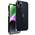 Miniatyrbild 2 av 5: iPhone 14 Plus Fodral - AVIZAR - Soft Gel Silikon - Förstärkta hörn - Stötsäker Transparent Transparent