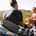 Miniatyrbild 3 av 5: Externt batteri 20000mAh Snabbladdning 2x USB + USB-C LED-indikator Bigben Black