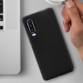 Miniatyrbillede 3 af 4: Huawei Coque - P30 - Stødabsorberende - Stiv - Soft Touch - Mat Sort Matte svart