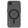 Pikkukuva 1 / 5: Coque pour iPhone 16e MagSafe Antimicrobe Soft Touch Decoded Gris Grå