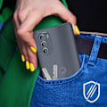 Miniatyrbillede 4 af 5: Beskyttelsesfilm - 3mk - Motorola Moto G62 5G - 7H Hybrid Glas - Gennemsigtig - 4 stk. Vit