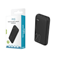 Pikkukuva 3 / 3: Hätäakku 20 000 mAh, jossa 2 USB-A / USB-C / Micro USB, kompakti Jaym Musta Svart