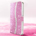 Pikkukuva 3 / 5: Suojakuori Samsung Galaxy A54 5G Glitter Disco Wallet Video Support Pink Rosa
