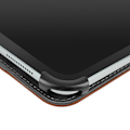 Miniatyrbillede 5 af 6: Retro Tablet Case 10 inches Adjustable Stand and Dark Brown Card Holder