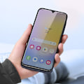 Miniatyrbillede 3 af 6: Pakke 2 hærdede briller til Samsung Galaxy A25 5G 9H Hårdhed Anti-Fingerprint Myway Transparent