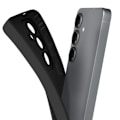 Miniatyrbillede 4 af 5: Coque til Samsung Galaxy S25 Plus Silikone Blød Kamera Beskyttet Sort Svart