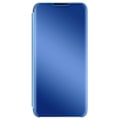 Miniatyrbild 1 av 4: Clear View-fodral för Samsung Galaxy A22 5G - AVIZAR - Spegeldesign - Videostöd - Blå blå