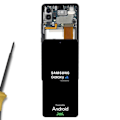 Miniatyrbillede 3 af 3: Nappe Test Skærm til Samsung Galaxy A53 Diagnosticering og Reparation Sort Svart