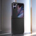 Miniatyrbillede 3 af 5: AVIZAR taske til Oppo Find N2 Flip - Carbon design - Sort - Wraparound hjørner Svart