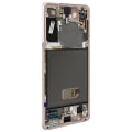 Pikkukuva 2 / 4: LCD-näyttö - Samsung - Galaxy S21 - Alkuperäinen - Vaaleanpunainen - 6 tuumaa Rosa