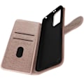 Pikkukuva 2 / 5: AVIZAR Chesterfield Folio suojakuori Xiaomi Redmi Note 12 5G:lle ja Poco X5 Prolle - Vaaleanpunainen - korttiteline ja videoteline Rosa