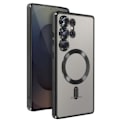 Pikkukuva 1 / 6: Coque MagSafe для Samsung Galaxy S25 Ultra Silicone Contour Chromé Noir Svart