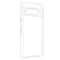 Pikkukuva 2 / 5: Google Pixel 7 Pro Case silikonigeeli Joustava ohut Bigben läpinäkyvä Transparent