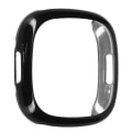 Miniatyrbillede 1 af 2: Sort beskyttelse med skærmfilm til Fitbit Versa 4 og Fitbit Sense 2 Svart