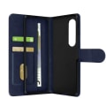 Miniatyrbillede 1 af 5: Samsung Galaxy Z Fold 4 Pung-etui med magnetisk fane, midnatsblå Midnattsblå