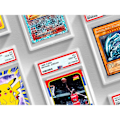 Miniatyrbild 3 av 4: Pack med 10 skydd i PSA-format för samlarkort i transparent akryl Vit