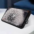 Pikkukuva 4 / 4: Iskunkestävä kuori - AVIZAR - Xiaomi Redmi Note 9 Pro Max/9 Pro/9S - Pitämiskranssi - Musta Svart