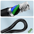 Miniatyrbild 4 av 5: USB till USB-C-kabel Ultrakompakt bärbar längd 15 cm Belkin Svart