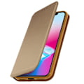 Miniatyrbild 1 av 4: iPhone X fodral Folio plånboksskydd Classic Edition gyllene gyllene