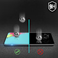 Miniatyrbillede 3 af 4: Film til Samsung Galaxy A52 og A52s hærdet glas 9H Tiger Glass Muvit sorte kanter