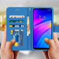 Miniatyrbillede 3 af 4: Xiaomi Redmi 7 Case Folio Case Soft Touch Shell Video Support Blå Blå Blå